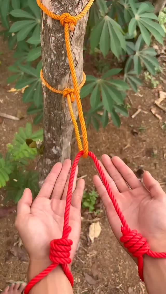 טכניקה עתיקה זו הופכת כל חבל לחסר תועלת...