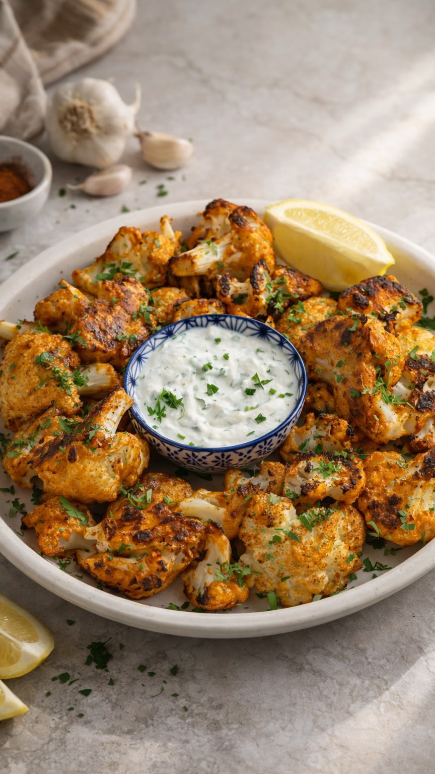 כרובית אפויה בתנור עם ציפוי כיפי וממכר 🤤🔥...