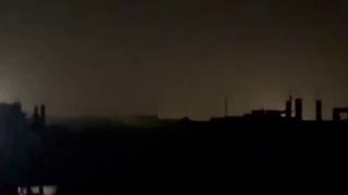 בעזה מפרסמים תיעוד של תקיפה ארטילרית של צה״ל לפני זמן קצר...