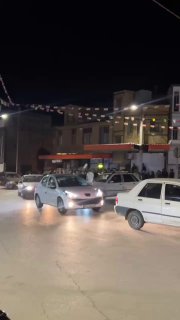 קריאות נגד המשטר באיראן ו"מוות לח'אמנאי" במחוז אילאם...