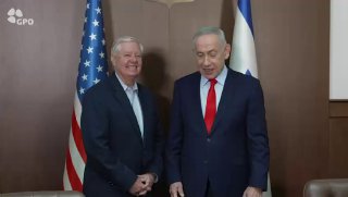 ראש הממשלה בנימין נתניהו עם הסנאטור האמריקני לינדזי גרהאם...