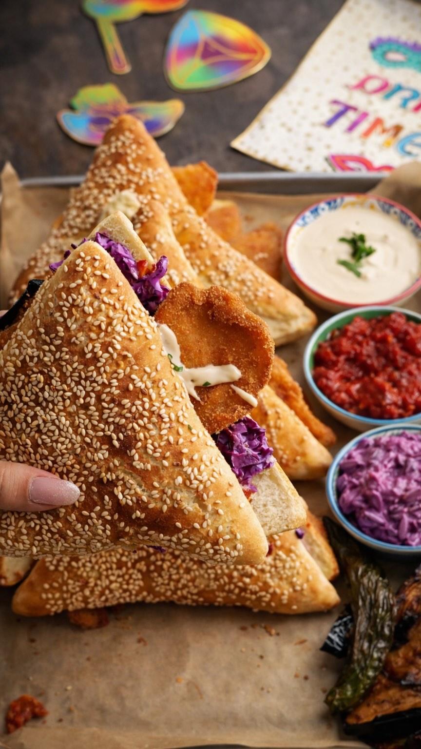 חלת שניצל אוזן המן לכבוד פורים 🎭✨...