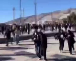 ירי חיי על מפגינים באיראן...