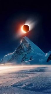 ליקוי חמה נדיר מסוג "טבעת האש" התרחש היום באנטארקטיקה...