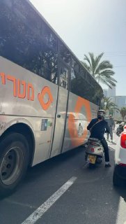 תל אביב - מריבה עם נהג אוטובוס ערבי...