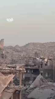 בעזה מפרסמים תיעוד עדכני של מחנה ג׳באליא שבצפון הרצועה....