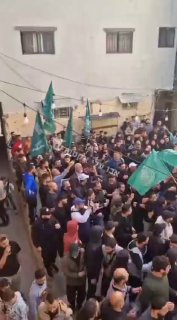 לבנון: הלווית מחבלי חמאס שחוסלו אמש בתקיפת צה"ל במחנה הפליטים...