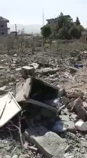 תיעוד ההרס לאחר תקיפת צה״ל אמש בבעלבכ לבנון. בתקיפה חוסלו 10...