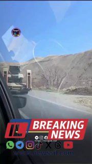 איראן פרסה ציוד צבאי כבד לאזורי הגבול בכורדיסטן, כך לפי תיעוד...