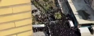 צעקות ״מוות לחמינאי״ במרכז טהרן...