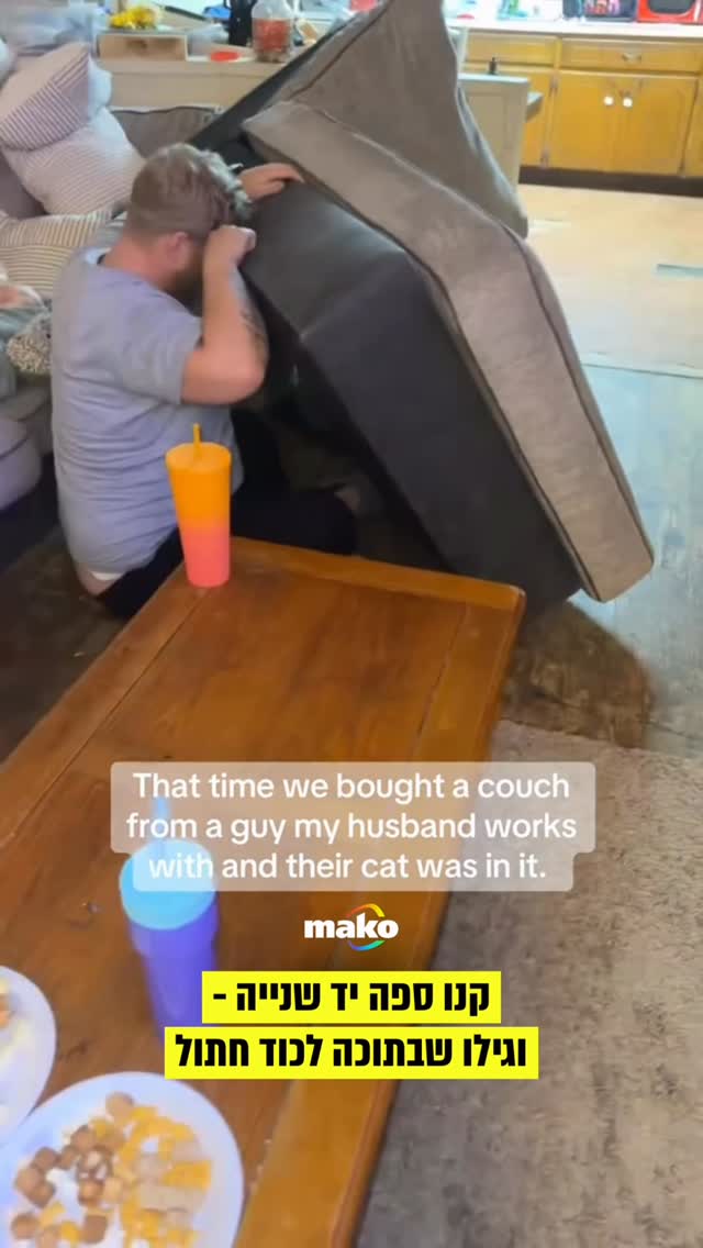 כאשר סמנתה הארדין ובעלה קנו ספה יד שנייה לסלון שלהם מחבר...