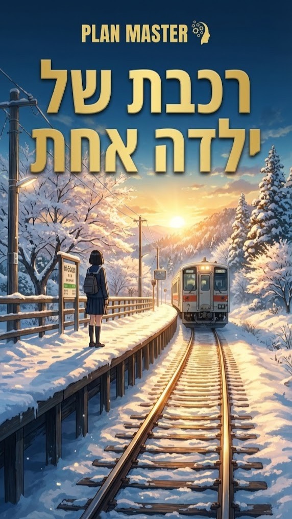 ביפן השאירו תחנת רכבת פתוחה עבור תלמידה אחת בלבד....