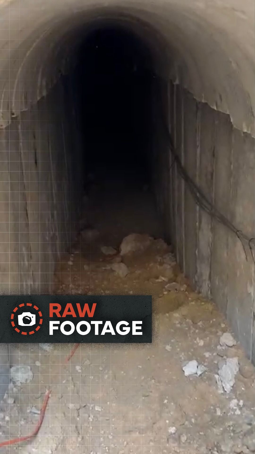 צפו כדי לראות איך באמת נראית מנהרה של חמאס בעזה...