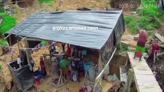 התיעוד הזה מגיע אלינו מניקרגואה. פיצוץ בזמן עבודה...