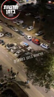 מול ביתה של לוסי אהריש...