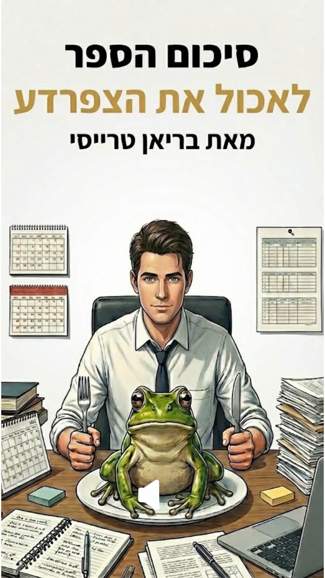 לאכול את הצפרדע הוא לא ספר על ניהול זמן....