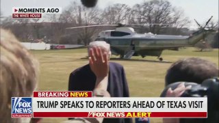 טראמפ נשאל על ידי כתבת: "פקיסטן עומדת שוב בפני מלחמה...