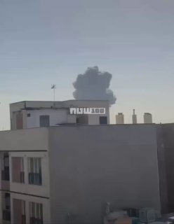 תיעוד מתקיפת מתחם הארמון הנשיאותי בטהרן...