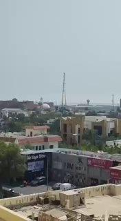 🔴רגע פגיעת טיל בבחריין...
