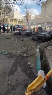 שוק נרמק, בקרבת ביתו של נשיא איראן לשעבר אחמנידג׳אד....