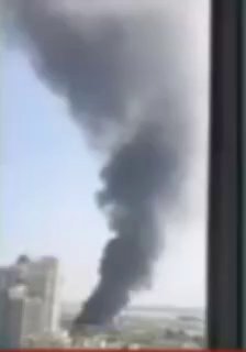 תיעוד | עמוד עשן בבחריין...