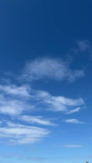 מטוס תדלוק אמריקאי KC-135 מעל שמי תל אביב...