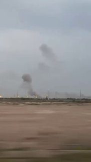 פגיעה בבסיס חיל האוויר האיראני בבושהר...