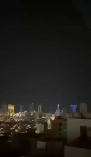 תיעוד משוגע מהפגיעה במגדל בבחריין...