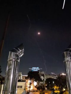 הירי לגוש דן. תיעוד מבני ברק...