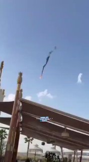 תיעוד של יירוט כטב"מ איראני בכווית...