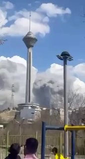 פיצוצים רבים ברחבי טהרן...