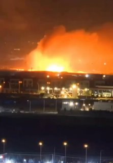 תיעוד | פיצוץ מחסן טילים באיראן...