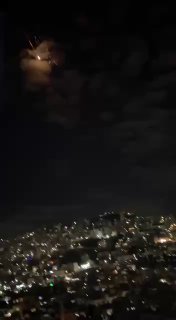 תושבי שכם צוהלים למראה הטילים מאיראן בדרך לפגוע בישובים...