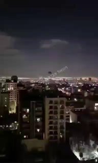 תיעוד מגלי תקיפה עוצמתיים בטהראן....