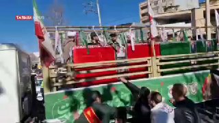 החלו הלוויית חללי הרוגי משמרות המהפכה....