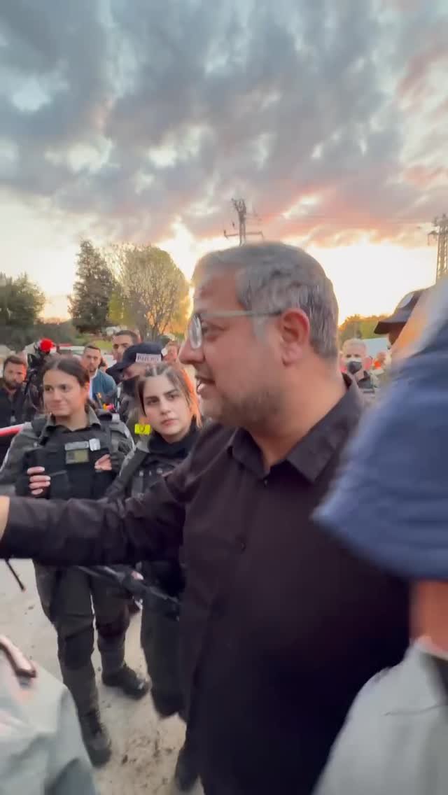 תודה ענקית, בשמי ובשם עם ישראל, ללוחמי ולוחמות מג״ב, לשוטרים...