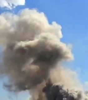 טהרן כעת בלהבות....