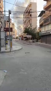 תקיפה נוספת בדרום ביירות....