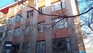 תיעוד | פינוי טיל שלא התפוצץ באזור נרמק, בטהרן...