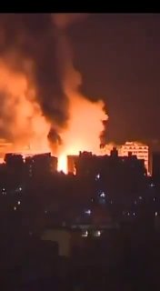 תיעוד | הדאחיה בבירות עולה באש!!...