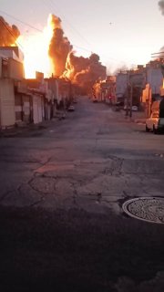 תיעוד של פיצוץ מסננדג' שבצפון-מערב איראן...