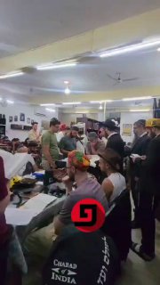 קריאת מגילה בבית חב"ד הודו...