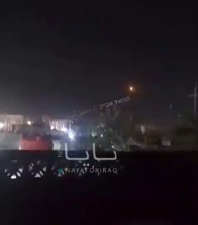 תיעוד של טיל איראני בדרכו לעבר מטרה אמריקאית באחד ממדינות...