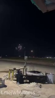 תיעוד | מערכות ההגנה בבסיס האמריקאי בירדן מיירטות את הטילים...