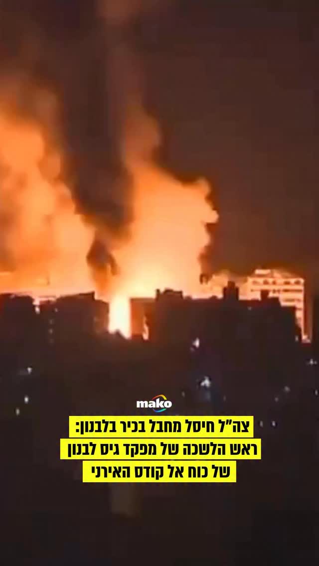 צה"ל חיסל מחבל בכיר בלבנון:...