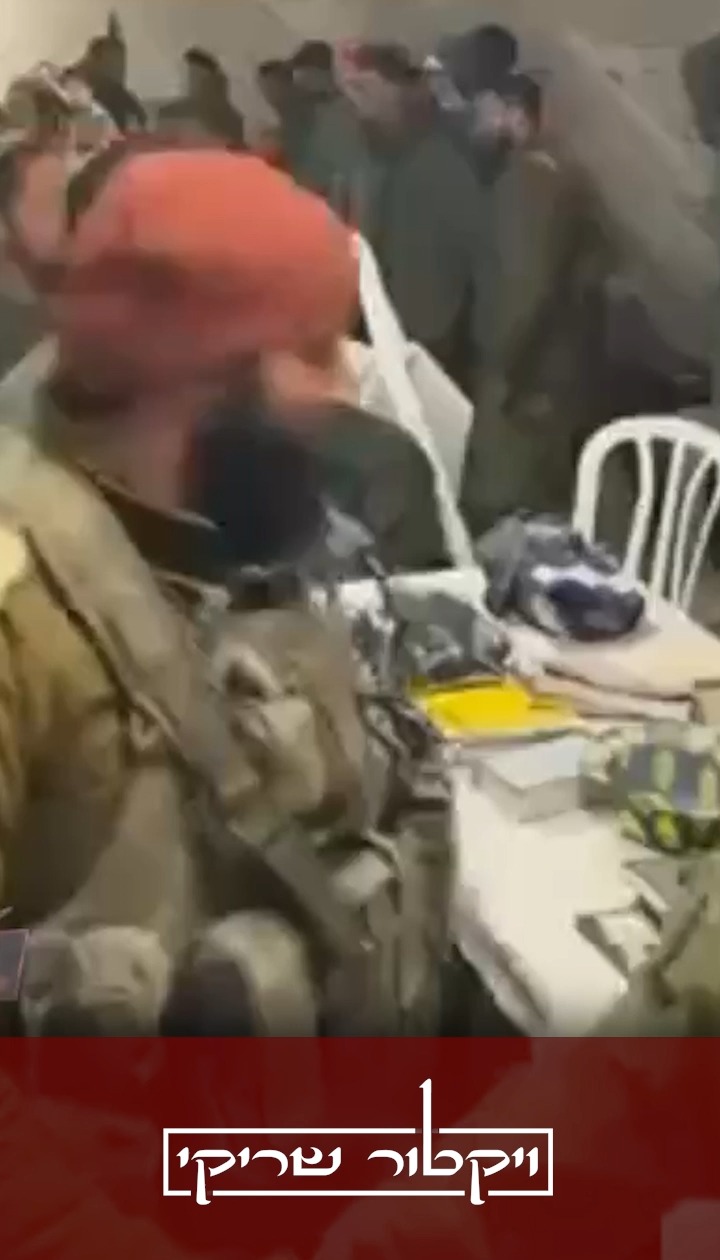 מרבים בשמחה- חיילי צה"ל בעזה שרים "על הניסים" לכבוד חג הפורים....