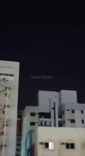 🔴תיעוד מהפגיעה בבניון בדובאי הלילה...