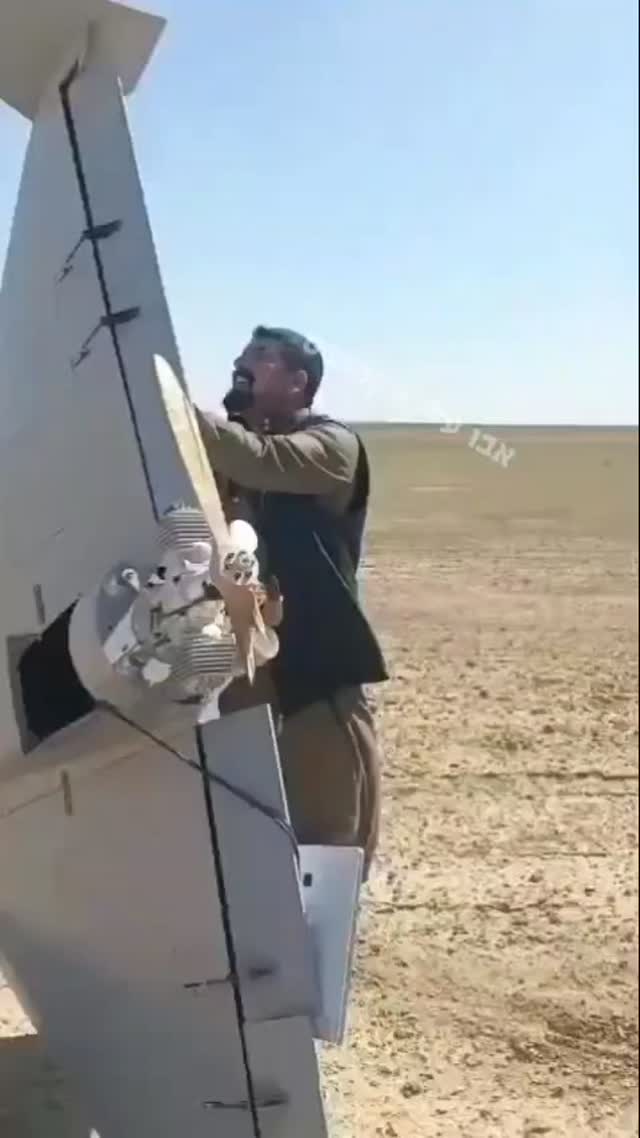 🚨 ענק! על פי הדיווחים, מקומיים עיראקים מצאו רחפן אמריקאי...