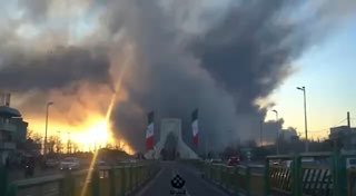 כיכר אזאדי בטהרן היום...