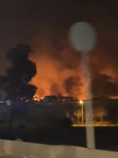 טהראן עולה באש...